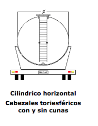 Tanque de Transporte Cilíndrico Horizontal